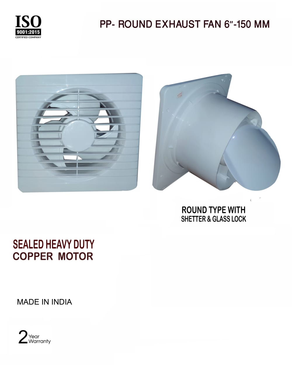 Exuast Fan BLDC & AC