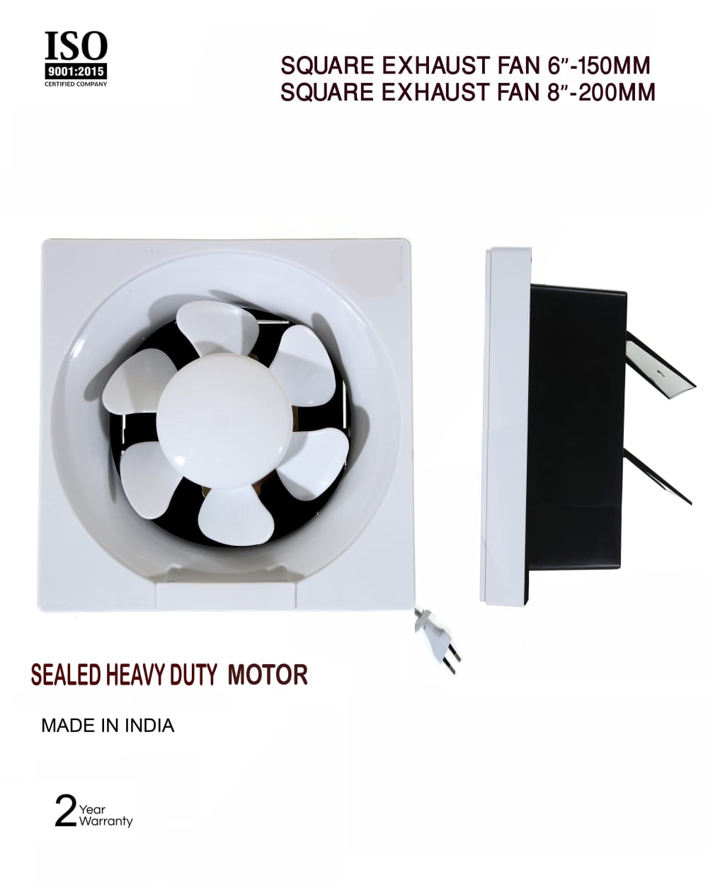 Exuast Fan BLDC & AC
