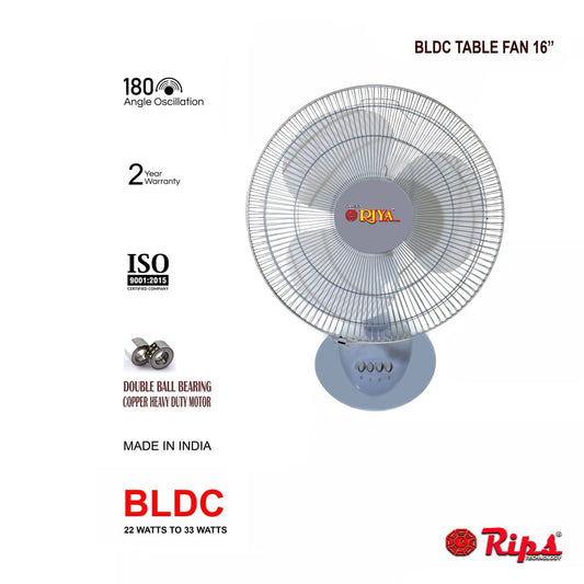 BLDC +AC  TABLE  FAN  16''/12"  High Speed / Semi Speed