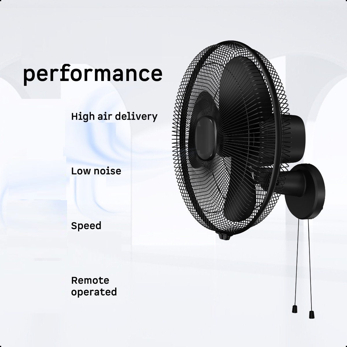 AC WALL FAN  16'' With / Without Remote