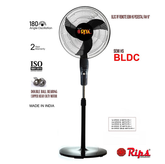 BLDC STAND FAN  16'' With/Without  REMOTE