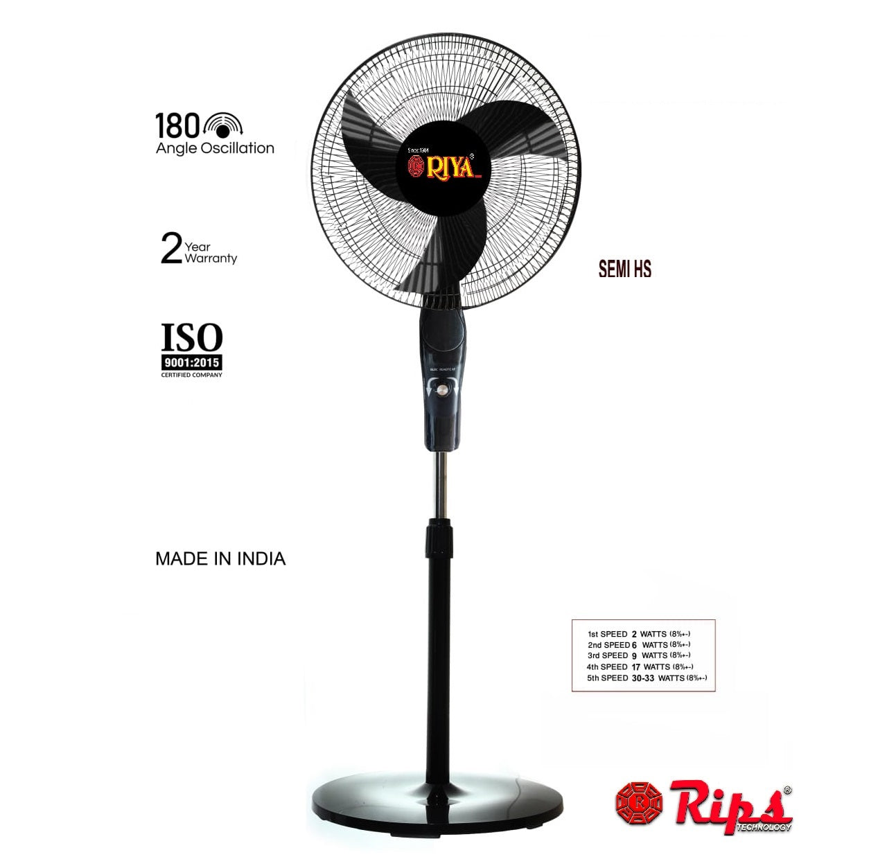 AC STAND FAN  16'' With/Without  REMOTE